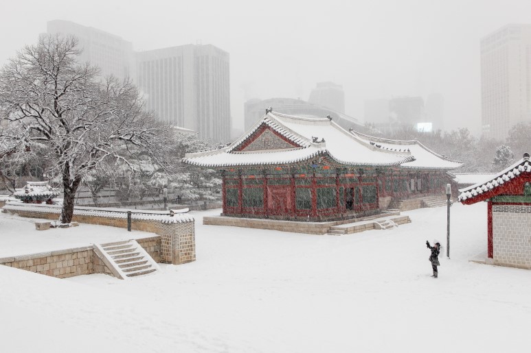 景福宫雪景